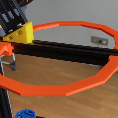 Giá đỡ LED strip Halo 10mm cho Ender 3 V2 (Ender 3 V2 Halo Light Led Strip Holder)