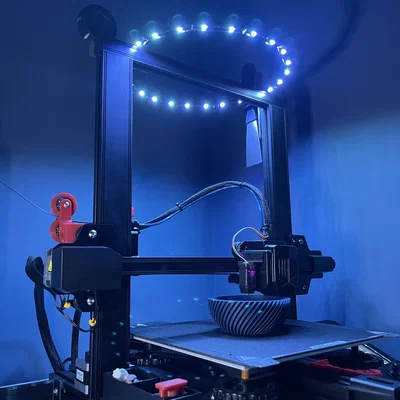 Vòng đèn LED Halo Light Ring cho Ender 3 V2 Neo