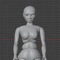 Eve - Búp bê khớp cầu (Ball Jointed Doll) tỉ lệ 1/3 - Thumbnail 4
