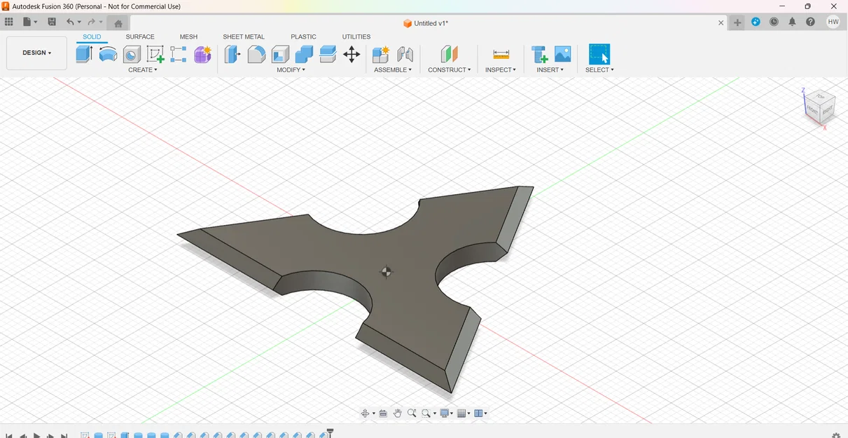 Mô hình phi tiêu ba cánh (Shuriken) - Mẫu 3D đẹp và sắc nét - Image 1
