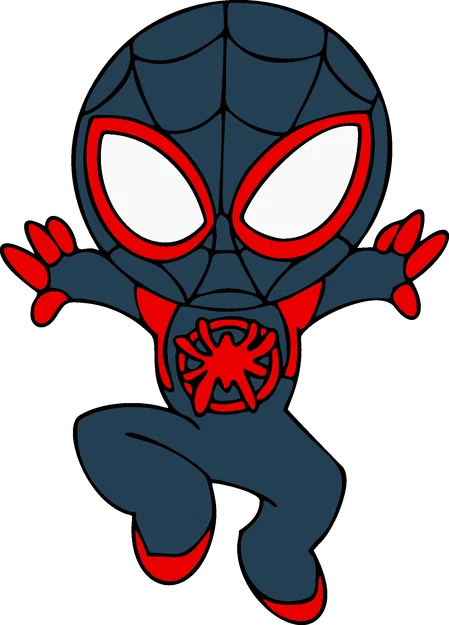 HueForge Spiderman Miles Morales - Image 1