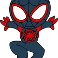 HueForge Spiderman Miles Morales - Thumbnail 1