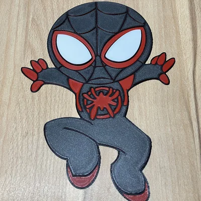Mô hình tranh treo tường Spiderman Miles Morales cực chất cho fan
