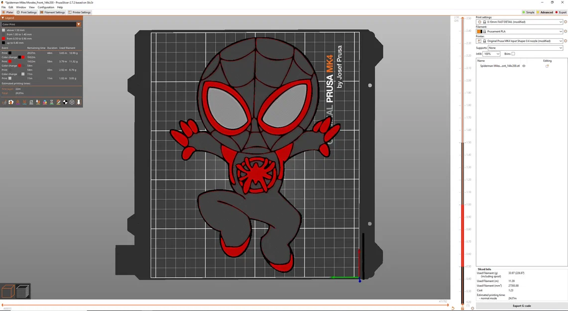 Mô hình tranh treo tường Spiderman Miles Morales cực chất cho fan - Image 2