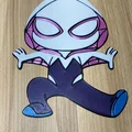 Mẫu tranh treo tường Ghost Spider (Spider Gwen) in 3D đẹp mắt - Thumbnail 1