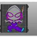 Mẫu tranh treo tường Ghost Spider (Spider Gwen) in 3D đẹp mắt - Thumbnail 2