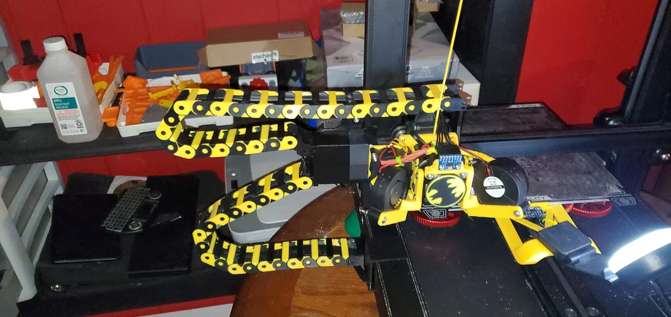 Bộ Cable Chain cho Ender 3 S1/S1 Pro (Extruder X & Z) - Image 1