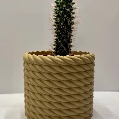 Chậu cây Rope (Rope plant pot)