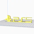 Mô hình logo PS5 in 3D trang trí góc chơi game ấn tượng - Thumbnail 2