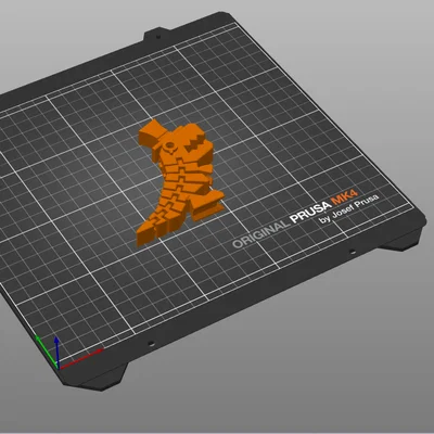 Mô hình khủng long linh hoạt (Flexi Dino) in 3D độc đáo