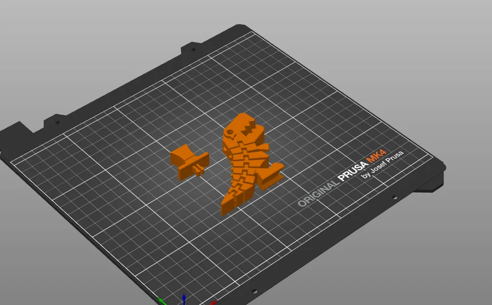 Mô hình khủng long linh hoạt (Flexi Dino) in 3D độc đáo - Image 2