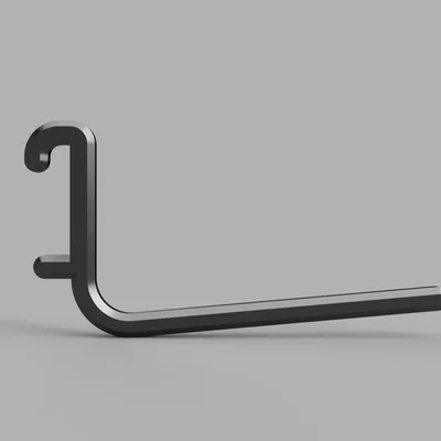 Móc treo 80mm cho bảng lỗ Ikea Skadis (In 3D dễ dàng)