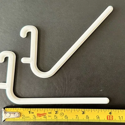 Móc treo đồ Ikea Skadis 100mm (Remix dài hơn) in 3D