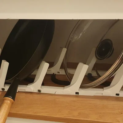 Kệ giữ chảo/nắp chảo modular siêu chắc góc 45°