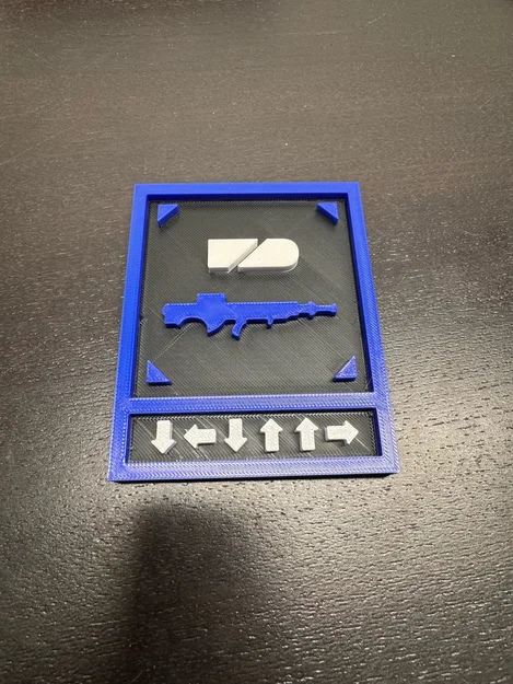 Mô hình bảng trang trí Autocannon Helldivers 2 cực chất - Image 1