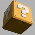 Heo đất hộp dấu chấm hỏi Mario (Mario question mark money bank) - Thumbnail 2