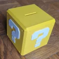 Heo đất hộp dấu chấm hỏi Mario (Mario question mark money bank) - Thumbnail 3