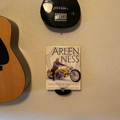 Giá Treo Tường Đa Năng Cho Đĩa Vinyl, CD & Sách – Khe Cắm Guitar Pick