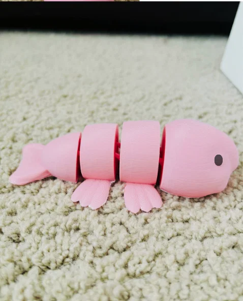 Cá Blobfish khớp nối (Articulated) - Print in Place - Image 2