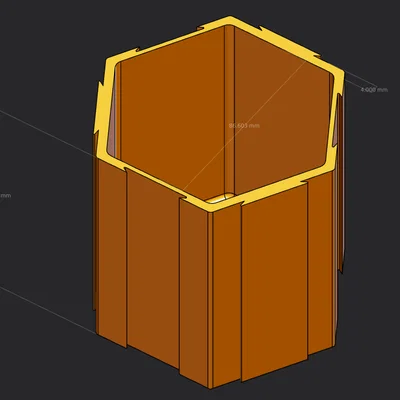 Ngăn Kéo Lục Giác Modular (Modular Hex Drawer)