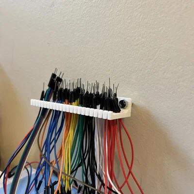 Khay/kẹp sắp xếp dây jumper/cáp V2.0 (Arduino, Elegoo, v.v.)