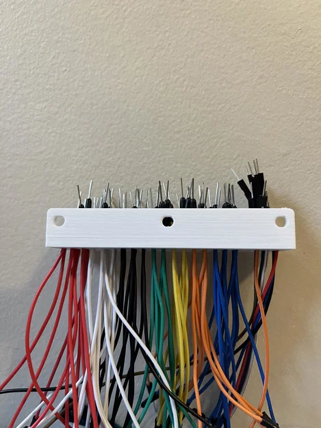 Khay/kẹp sắp xếp dây jumper/cáp V2.0 (Arduino, Elegoo, v.v.) - Image 2