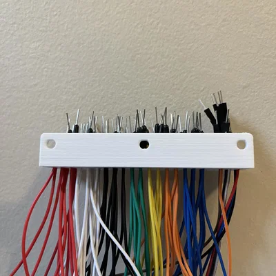 Khay/kẹp sắp xếp dây jumper/cáp V2.0 (Arduino, Elegoo, v.v.)