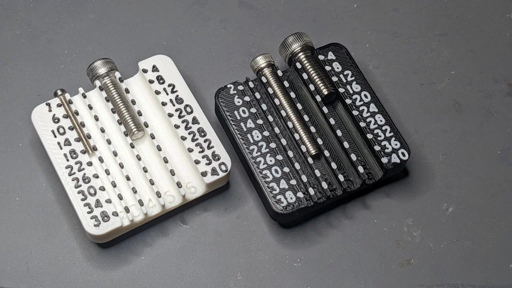 Bộ phân loại bu lông hệ metric Gridfinity (Gridfinity Metric Bolt Sorter) - Image 2