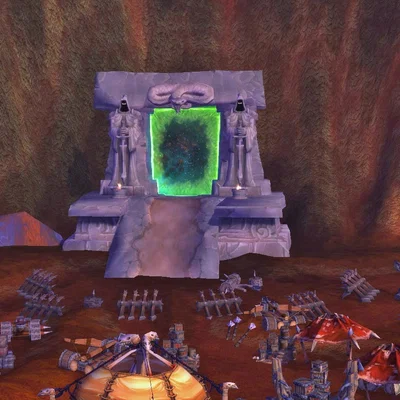 Mô hình 3D The Dark Portal (Cánh cổng Bóng tối) trong World of Warcraft