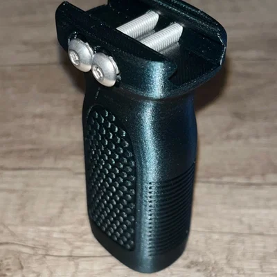 Tay Cầm Dọc Ngắn Có Vân (Textured Short Vertical Grip)