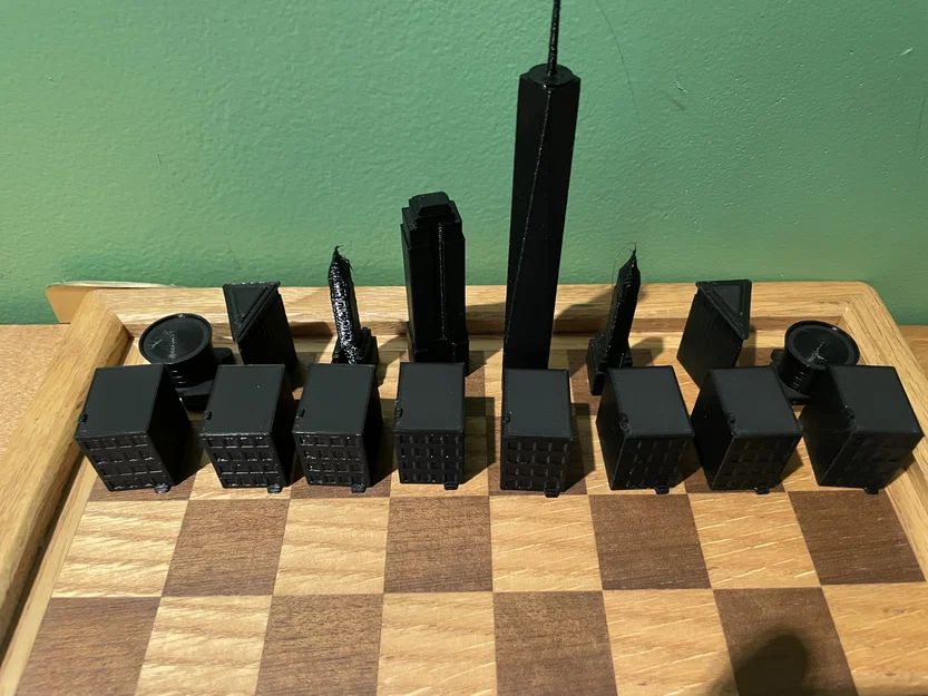 Bộ cờ vua New York City - Image 4