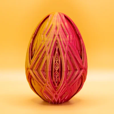 Trứng Phục Sinh Kính Vạn Hoa Cỡ Lớn (Grand Kaleidoscope Easter Egg)