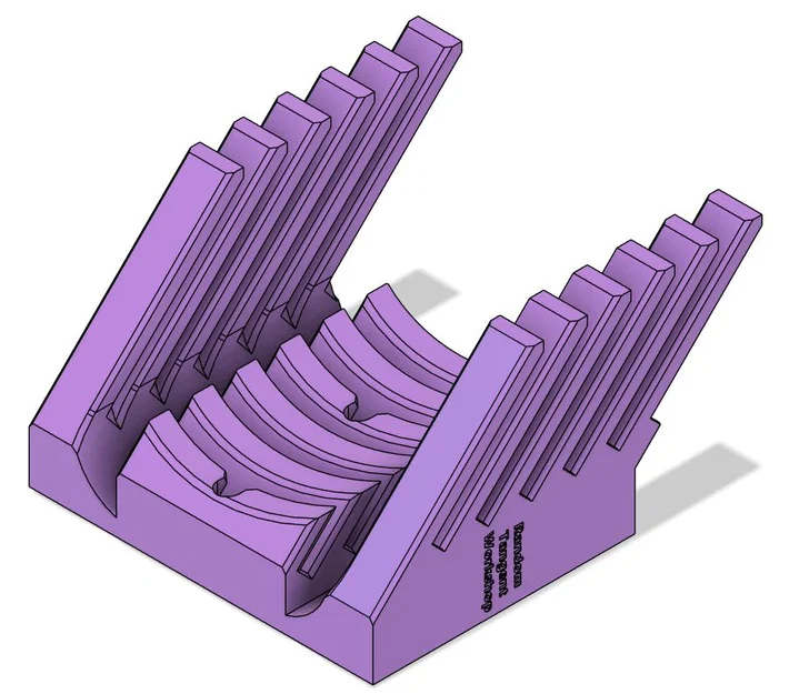 Giá Treo Tường Đựng Lưỡi Cưa Bàn (Wall Mount Table Saw Blade Holder) - Image 2