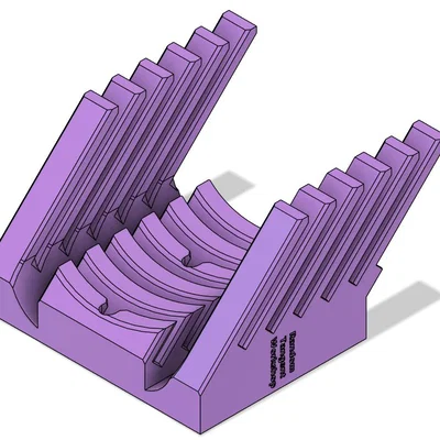 Giá Treo Tường Đựng Lưỡi Cưa Bàn (Wall Mount Table Saw Blade Holder)
