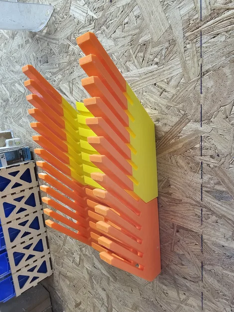 Giá Treo Tường Đựng Lưỡi Cưa Bàn (Wall Mount Table Saw Blade Holder) - Image 4