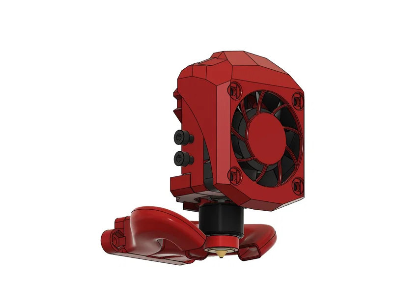 Bộ ngàm EVA 2 cho E3d Revo và quạt 5015 - Tối ưu làm mát cho Voron - Image 1
