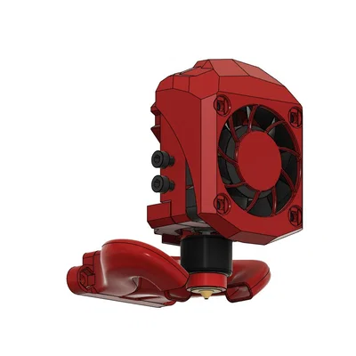 Bộ ngàm EVA 2 cho E3d Revo và quạt 5015 - Tối ưu làm mát cho Voron