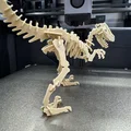 Velociraptor Kit Card (Bộ xếp hình 3D) - Thumbnail 2