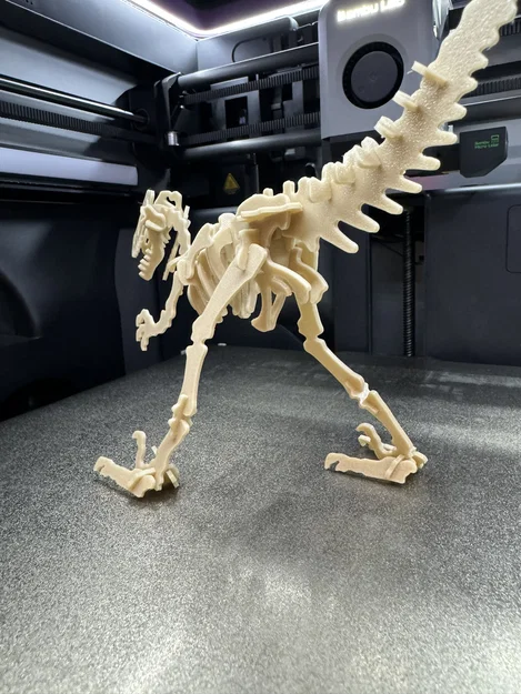 Velociraptor Kit Card (Bộ xếp hình 3D) - Image 5