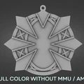 Móc khóa Medallion Montague Fortnite in 3D - Thiết kế đa sắc đơn giản - Thumbnail 1