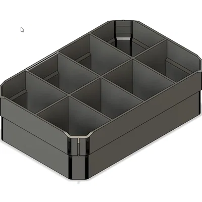 Ly lồng TSTAK FATMAX Versastack: 2 khay nông (trên/dưới) cho hộp Deep