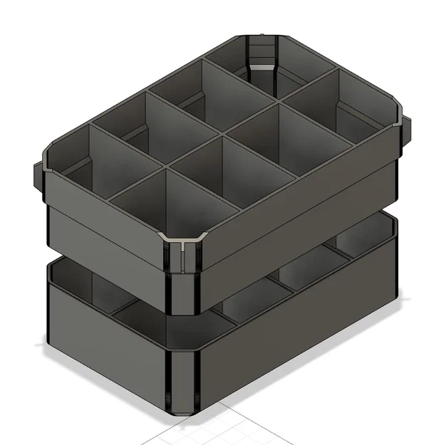 Ly lồng TSTAK FATMAX Versastack: 2 khay nông (trên/dưới) cho hộp Deep - Image 6