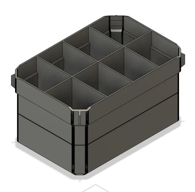 Ly lồng TSTAK FATMAX Versastack: 2 khay nông (trên/dưới) cho hộp Deep - Image 7