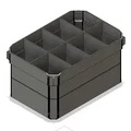 Ly lồng TSTAK FATMAX Versastack: 2 khay nông (trên/dưới) cho hộp Deep - Thumbnail 7