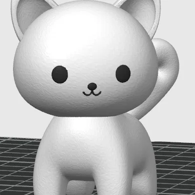 Mô hình chú mèo nhỏ dễ thương để in 3D (Cute Cat Miniature)