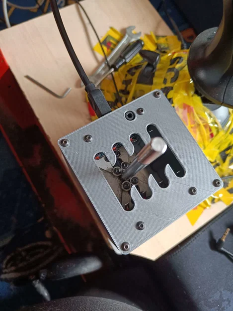 Tấm chặn số H-Pattern Shifter cho bộ cần số giả lập đua xe - Image 2