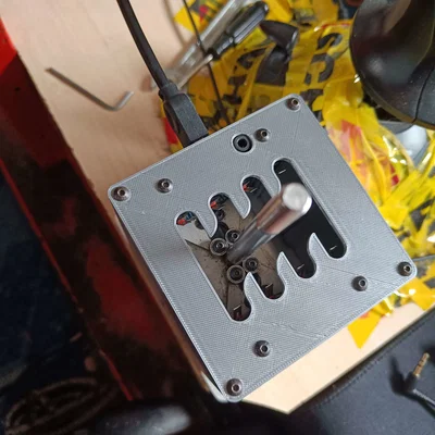 Tấm chặn số H-Pattern Shifter cho bộ cần số giả lập đua xe