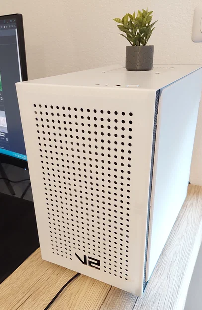 Front panel nam châm cho NZXT H210 (Magnetic front panel) - Image 3