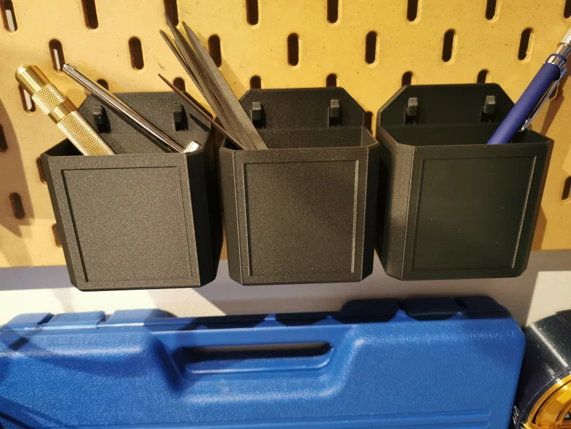 Hộp đựng mỏng cho IKEA SKADIS (kèm divider tùy chọn) - Image 2