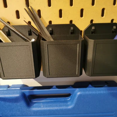 Hộp đựng mỏng cho IKEA SKADIS (kèm divider tùy chọn)